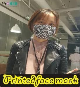 Cartoon/flower printing printed disposable nonwoven face mask