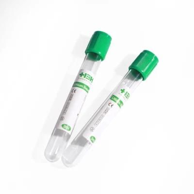 Factory Price Sodium Heparine Gel Separation Plasma Tube in Emergency Biochemistry Examination