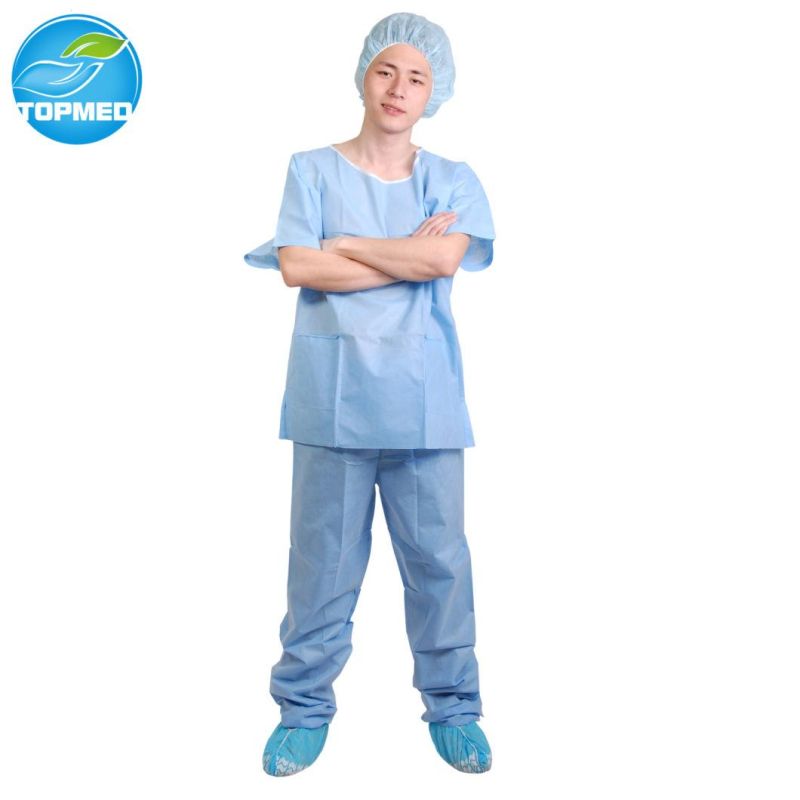 Disposanle Nonwoven Medical Disposable Sterile Isolation Gown Surgical Gown