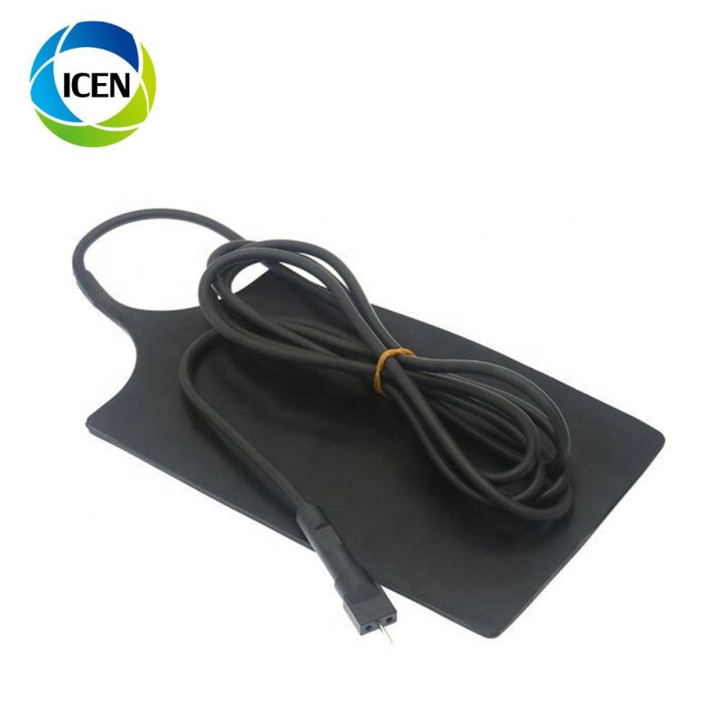 IN-I01 Diathermy Reusable Silicone Negative Patient Plate for Cautery Grounding Plate Monopolar Electrosurgical Unit