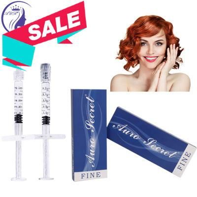 Wrinkle Remover Dermal Filler Syringe Dermal Filler 1ml Lip Fullness Cross-Linked Dermal Filler