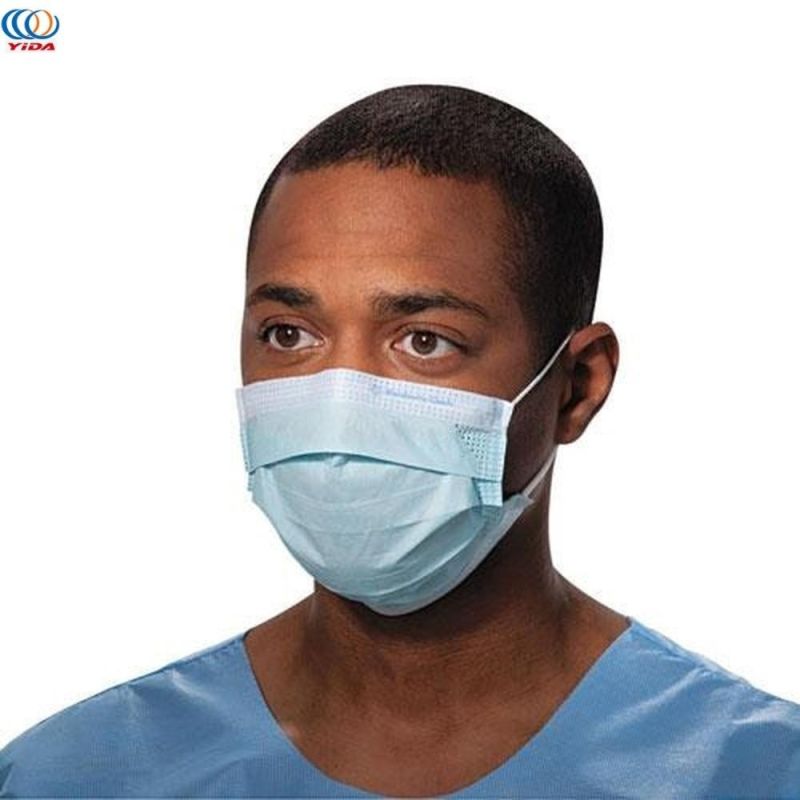 High Quality Level 3 Fabric Mouth Masks Breathable Face Mask 3layers LV3