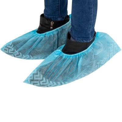 Disposable PP 35GSM Non-Skid&#160; Shoe&#160; Cove Rdisposable&#160; PP Non-Woven Non-Slip Shoe Cover