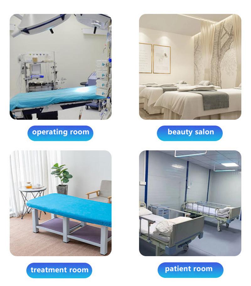 PP Non-Woven Disposable Hospital Bed Sheet