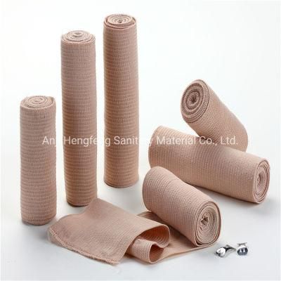 Hospital Supplies High Compressed Natural Elastic Crepe Bandage