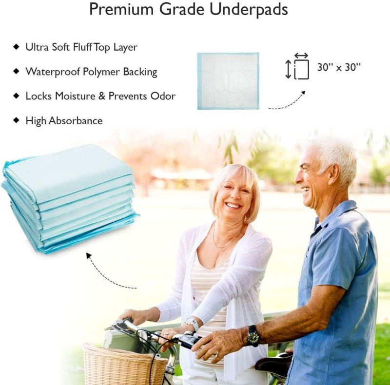 Disposable Pad with High Absorbent High Quality Medical Nursing Underpads Medical Bedsheets