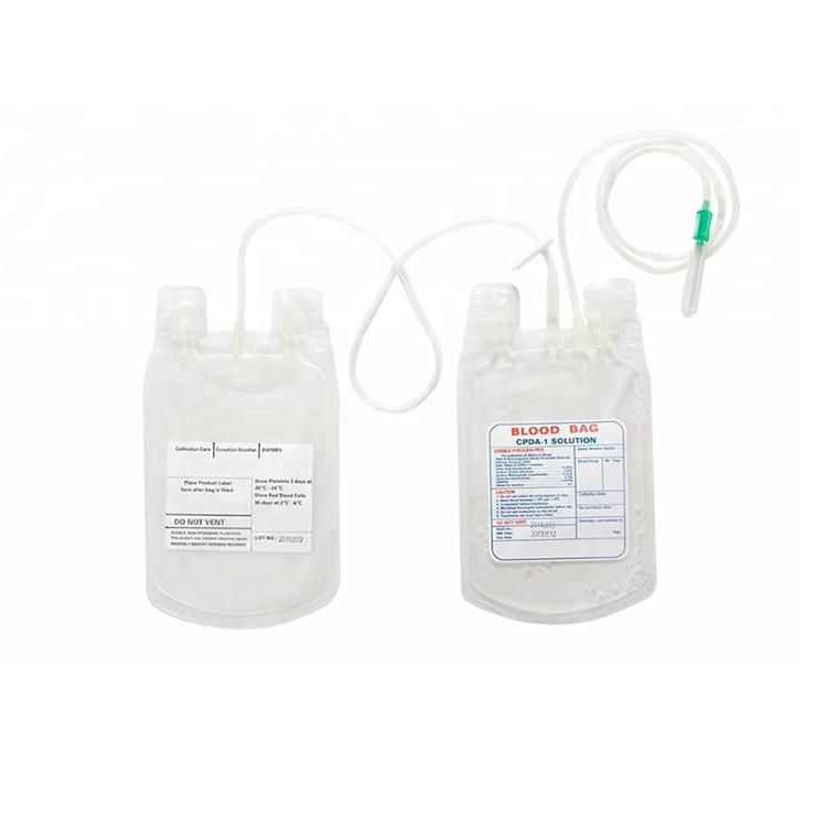 Disposable Cpda Plastic Blood Bags Factory Price All Size