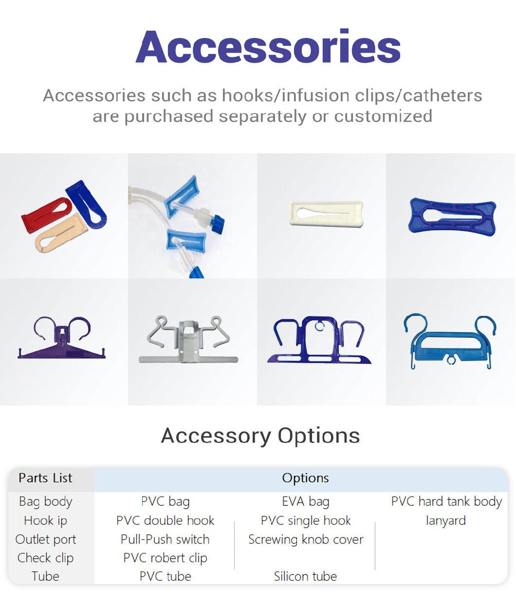 Alps Wholesale Female Leg Urometer Collection Urobag EVA Urine Bag