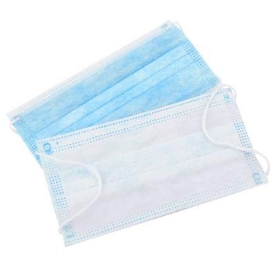 Hight Quality FDA 510K CE En149 En14683 Approved Anti Splash Dust Pm2.5 Virus 3 Ply Disposable Non Woven Fabric Blue Medical Face Mask