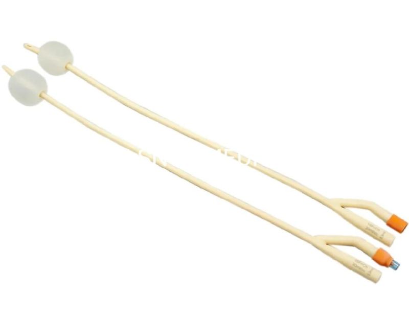 Latex Foley Catheter Silicone Coated 2-Way