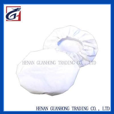 Disposable Medical Blue White Sanitary Shower Cap 45g Non-Woven Fabric