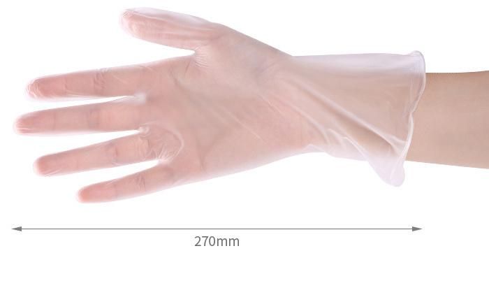 Safety Disposable Transparent PVC Hand Gloves