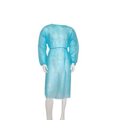 Professional Disposable SMS Protective Waterproof Isolation Gowns