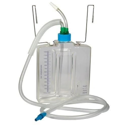 Factory Price Medical Diposable Single/Double/Triple Chamber Chest Thoracic Drainage Bottle