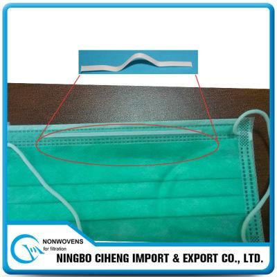 Single Core Plastic Medical Nose Clip for Nonwoven Surgical Mask