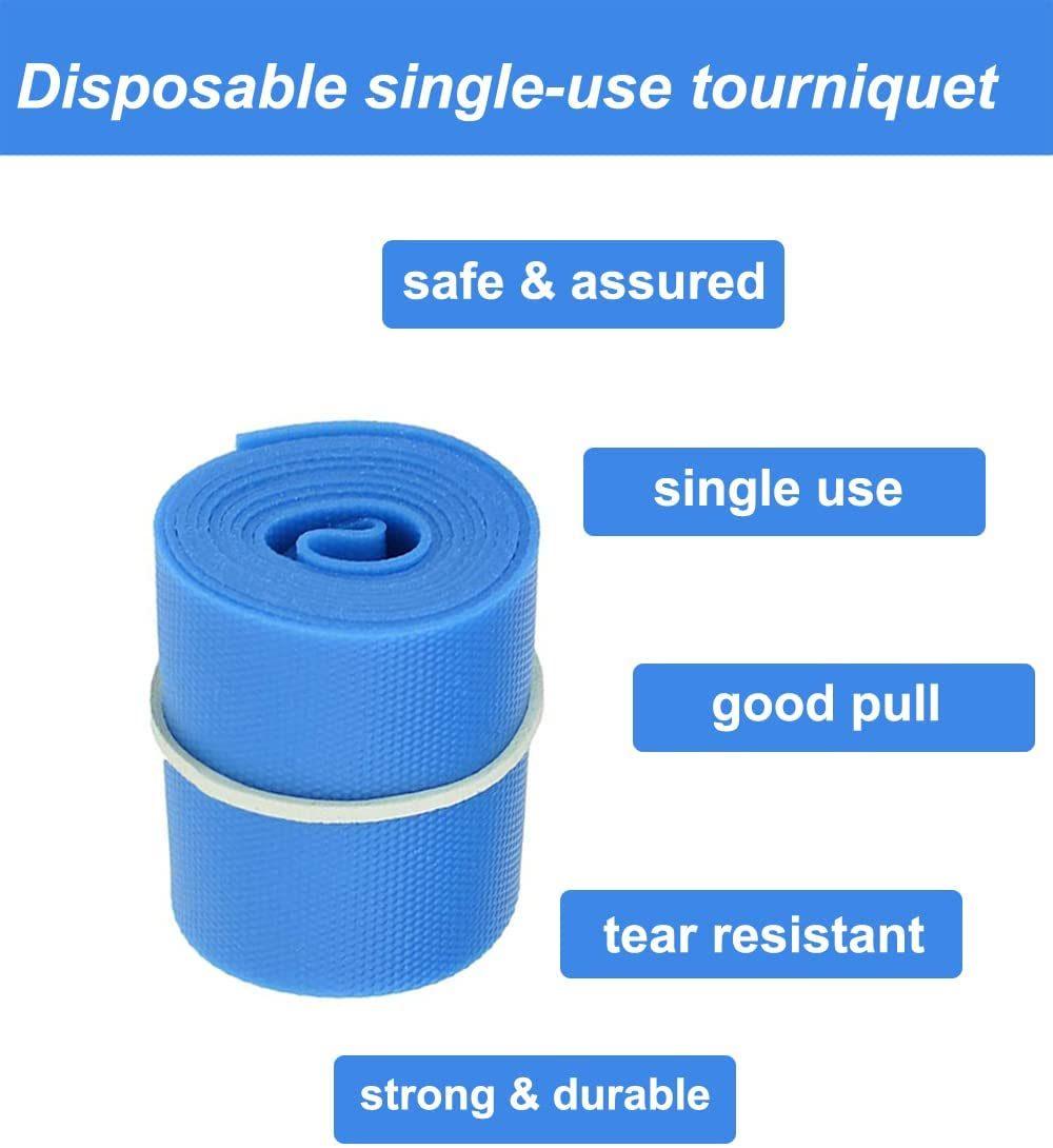 Medical Disposable Elastic Cut Tourniquet with CE ISO