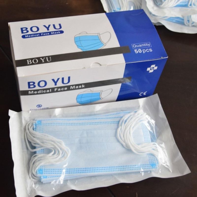 China Medical Surgical Mask Certification Nonwoven Disposable Face Mask Manufacturer