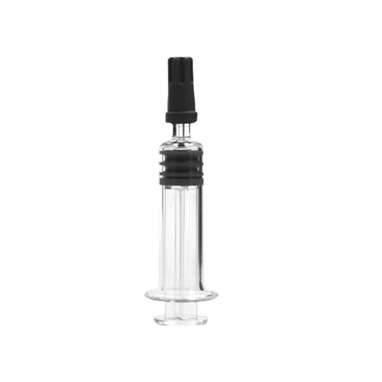 OEM Pharmaceutical Packaging Borosilicate Glass Empty Glass Syringe with Lure Lock /Lure Cap