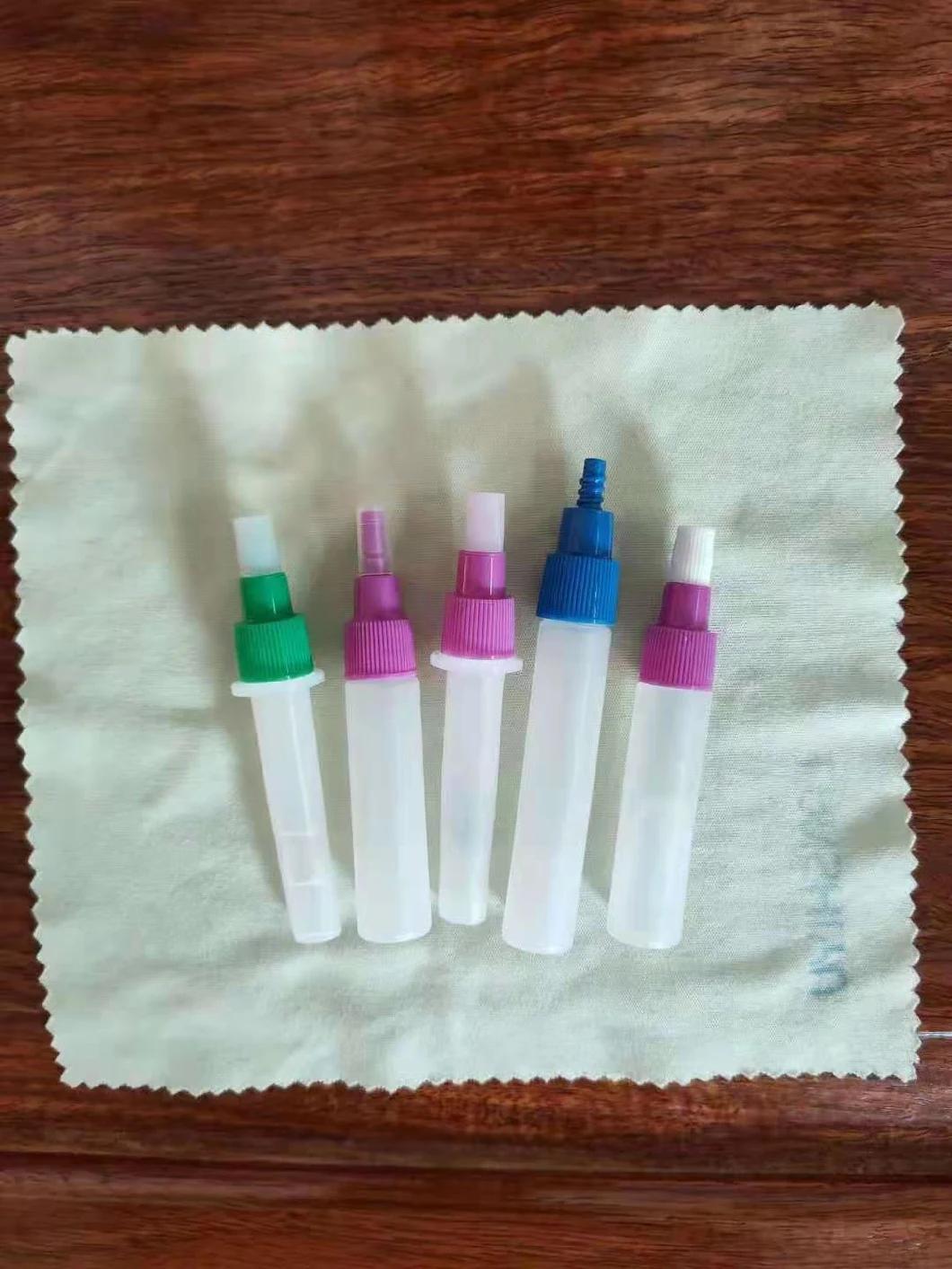 Disposable Collection 3ml 5ml Test Virus Sample Bottle Plastic Extraction Tube for Lab