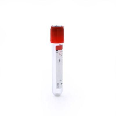 Competitive Price Red Cap Clot Activator Vacuum Blood Collection Serum Tube in Medical Examination