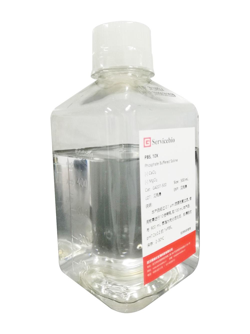 Pbs 10* Phosphate-Buffered Saline Liquid, 500ml