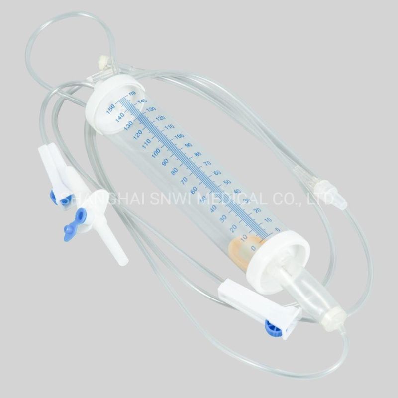 High Quality Medical Disposable Single Blood Transfer Bag with Solution (tubular film)