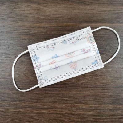 Heart Printing Type I Medical Face Mask for Children