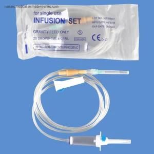 Medical Disposable Infusion Set with Needle, Luer Slip and Luer Lock