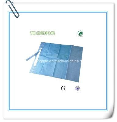 Disposable Paper Adult Bib with Neck Tie