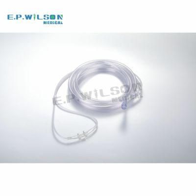 Disposable Nasal Oxygen Cannula Medical PVC O2+CO2 Nasal Oxygen Tube