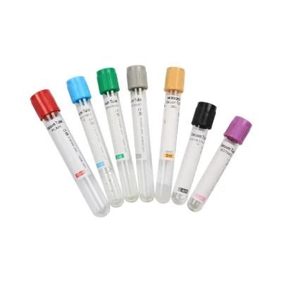 Medical Supplies Colorful Irradiate Vacuum Blood Collection Tube Blood Vacutainer