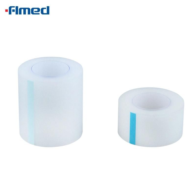 China Wholesale Hypoallergenic Shining Film PE Medical Tape Transparent Tape Medical Tape