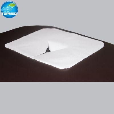 Massage Table Disposable White Spunlace Soft Face Covers