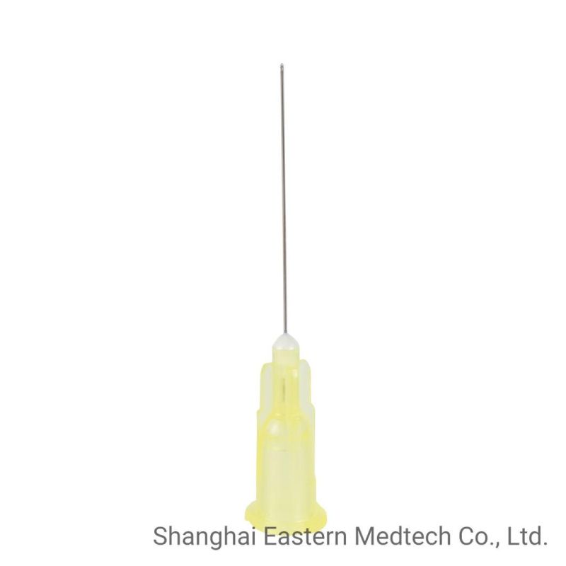 31gx4mm Needle Manufacturer Dental Use Paste Irrigation/Application Needle Ultra-Fine Tip