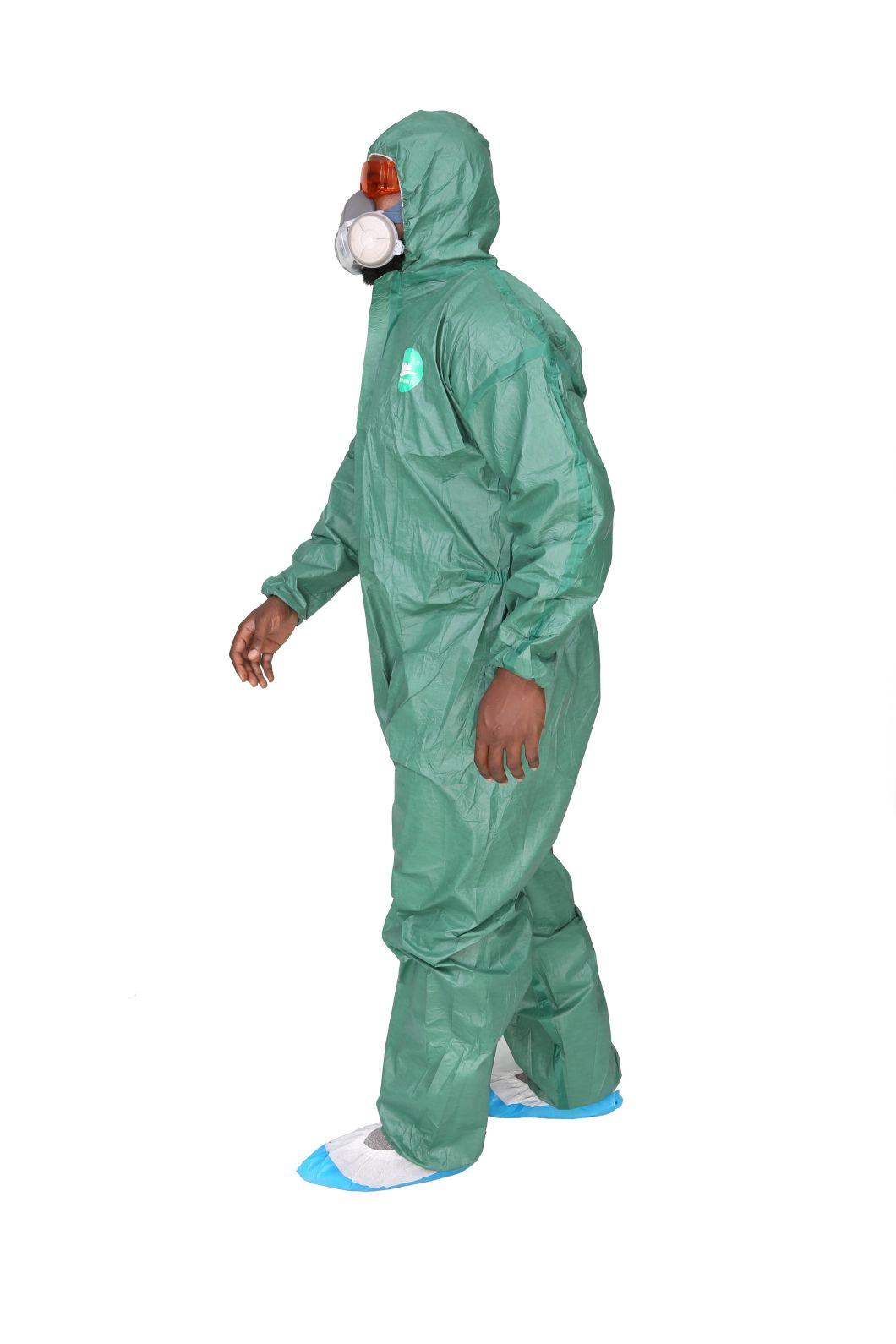 Type 4/5/6 Taped Medical Protective Clothing Disposable Protective Coveralls with Hood