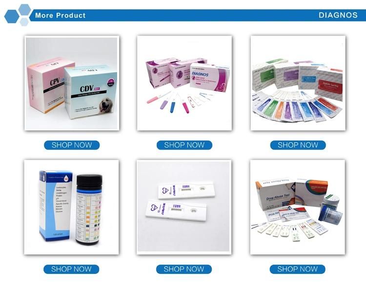 Self Diagnostic Human Being Use H. Pylori Test Kit Device