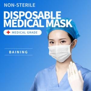 Hot Sell Disposable Fluid Protective Dental Medical Mask with Visor Earloop