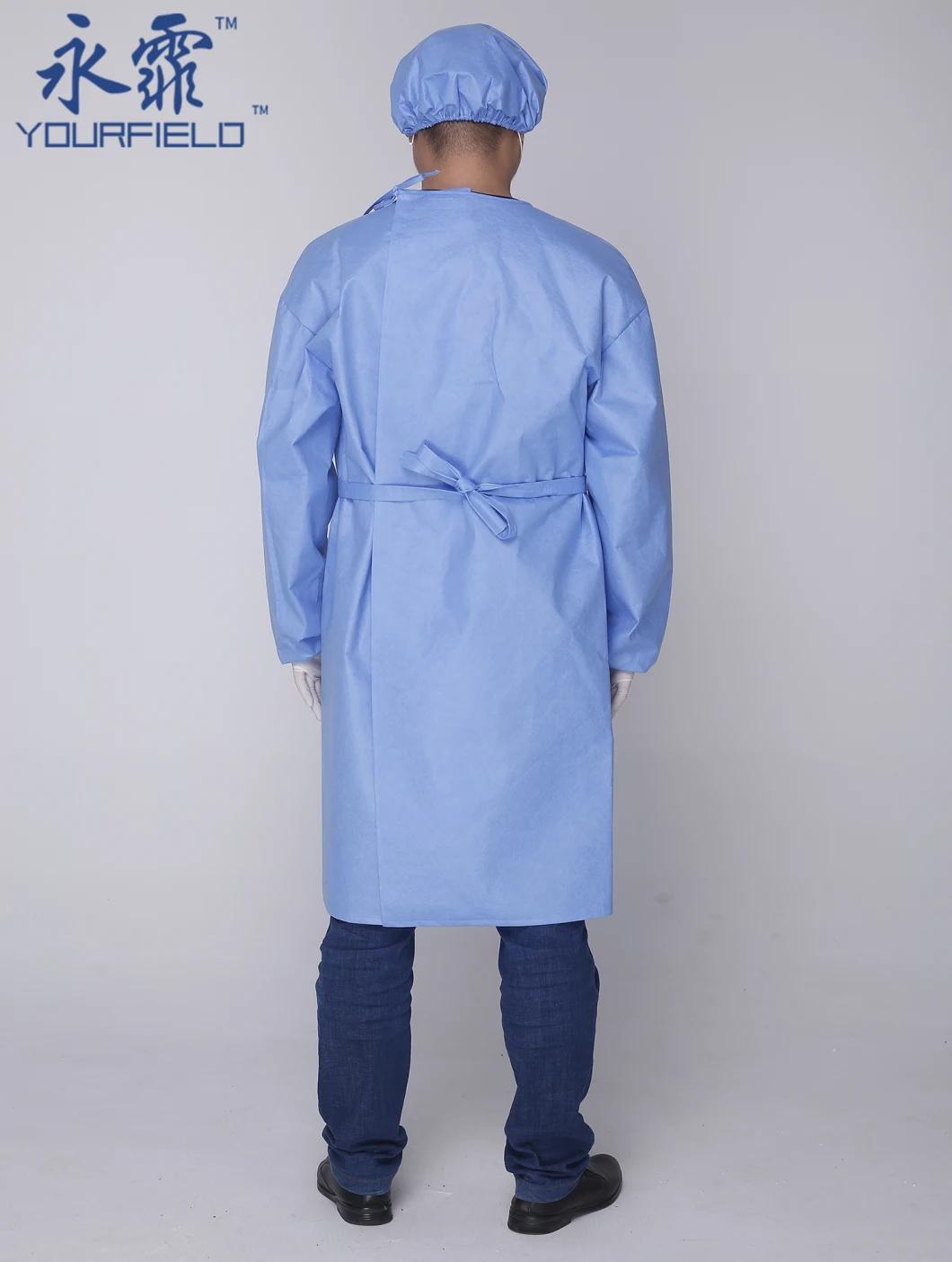 High Quality Medical SMS Disposable Surgical Gown for Hospital