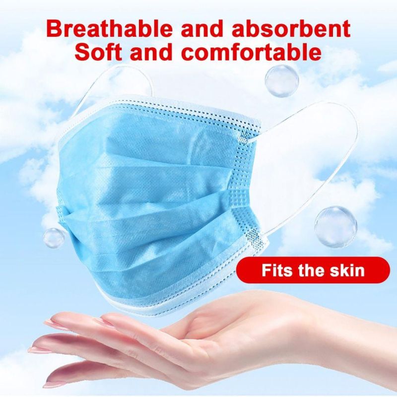 Disposable 3ply Face Mask with Earloop with Disposable Antivirus Face Mask