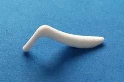 White Silica Gel Nasal Implant