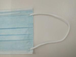 Type I/II/Iir En14683 Elastic Earloop Type 17.5*9.5cm Protection Disposible Medical Face Masks with CE and SGS Report