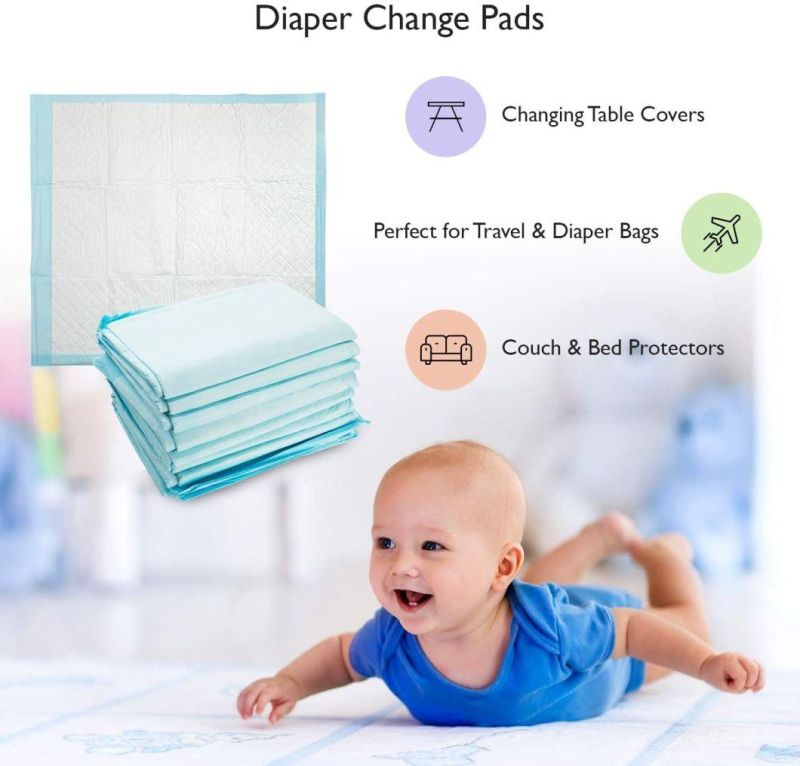 Adult Incontinence Pad Disposable Non Woven Fabric Badsheets with High Absorbent Under Pads