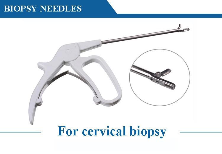 Biopsy Forceps Complete Detachable Handle Stainless Steel for Cervix