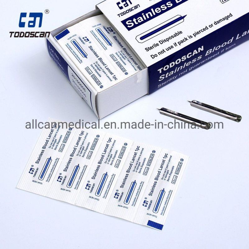 Disposable Stainless Steel Blood Lancet