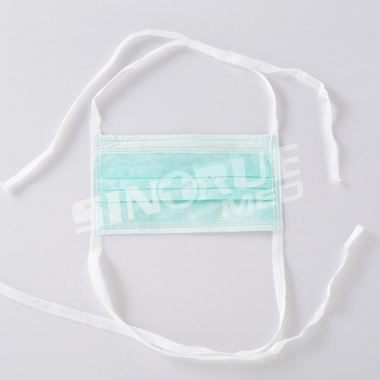 Disposable 3ply Lace-up Medical Face Mask