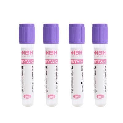 Triple Sterilization blue Top K2 K3 Vacuum Blood EDTA Collection Tube for Sale