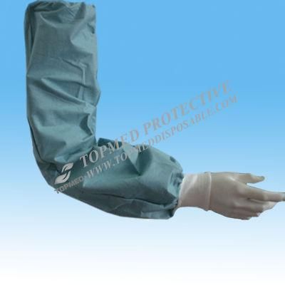 Medical Consumables Disposable Plastic Sleeve Cover, PP Non-Woven Sleeve Cover