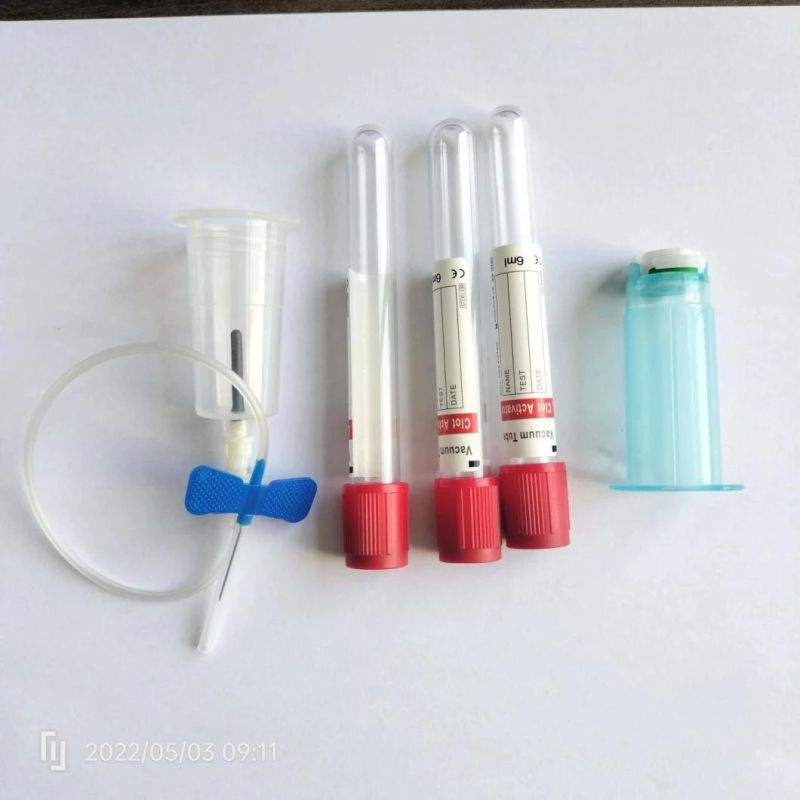 Blood Collection Tubes Clot Activator Tube (Clot Activator) Red Top