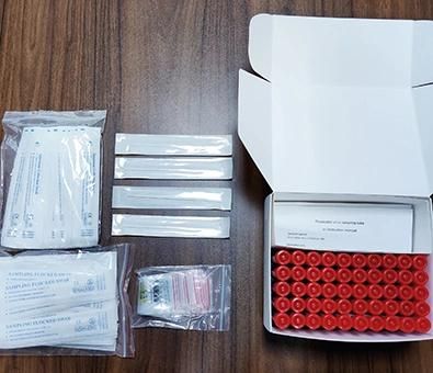 Disposable Vtm Sampling Kits with Flocked Nasal Swab and Oral Throat Swab Sample Collection Tube for Medical Use