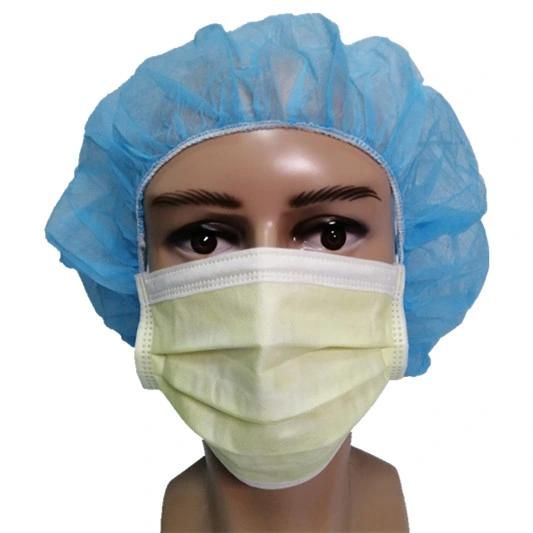 Non Woven Surgical Medical Disposable Round Bouffant Cap